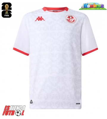Túnez Segunda Equipación Mundial 2026 Manga Corta